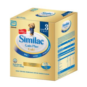 Abbott Similac Gain Plus Gold 2-FL Step 3 Milk Formula 1.8kg