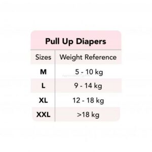 Applecrumby Chlorine Free Pull Up Diapers