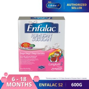 Enfalac Step 2 Follow-Up Formula Regular (6-18 months) 600g